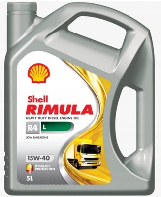 ACEITE SILNIKOWY SHELL RIMULA R4 L 15W-40 (5L)  