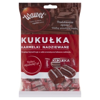 Wawel Kukułka Karmelki nadziewane 1000 g