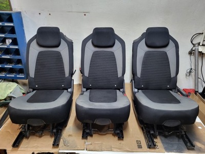 Citroen c4 picasso ii сидіння заднє сидіння ремені комплект фото №1