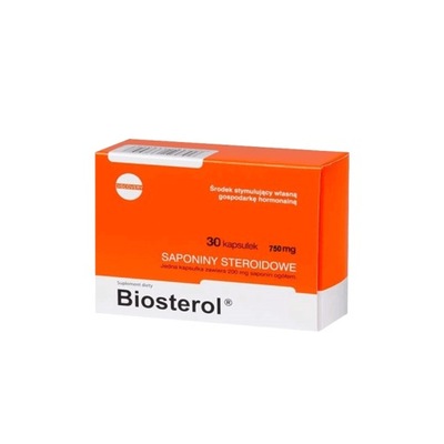 MEGABOL BIOSTEROL ZESTAW 2 x 30 KAPS SAPOINY STEROIDOWE TESTOSTERON