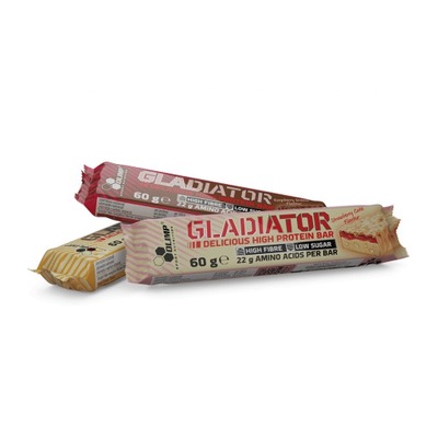 Olimp Baton Białkowy Odżywczy Gladiator 60g Karmel