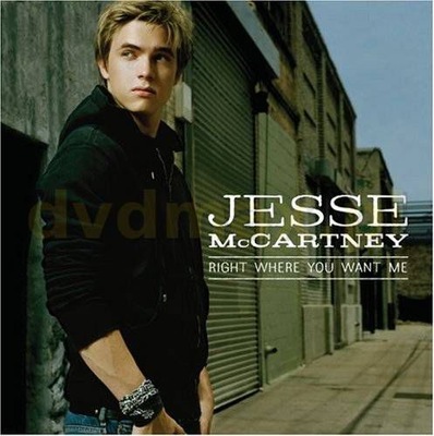 JESSE MCCARTNEY: RIGHT WHERE YOU WANT ME [CD]