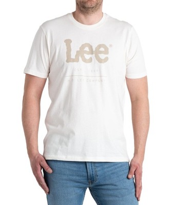T-shirt Lee LOGO TEE 112328762 LV11FQMK Off White XXL