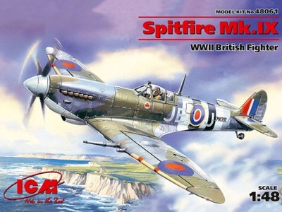 Spitfire Mk.IX WWII British fighter 1:48