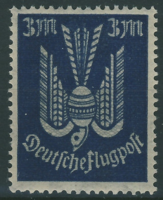 Niemcy 3 Mark - Flugpost , symbol ptaka