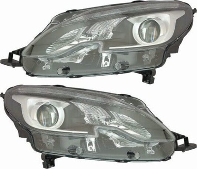 Фары лампы peugeot 2008 i 13- l+p фото №1