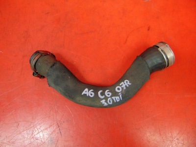 Audi a6 c6 3.0 tdi шланг труба wąż интеркулер фото №1