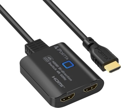 Przełącznik HDMI 4K Dwukierunkowy Switch Splitter