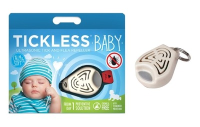 TickLess Baby dla dzieci ultradźwiękowy odstraszacz Beżowy