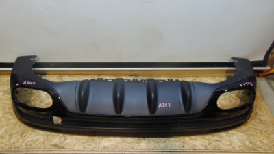 Mercedes glb x247 amg 19- бампер спойлер задняя фото №1