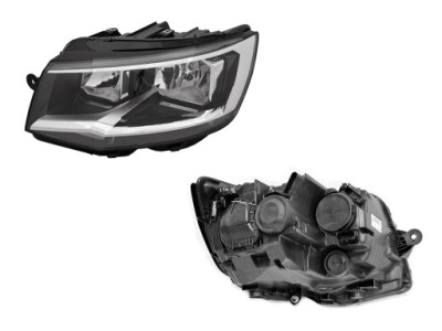 Vw transporter t6 2015-2019 фара лампа левая valeo 7e1941005 фото №1