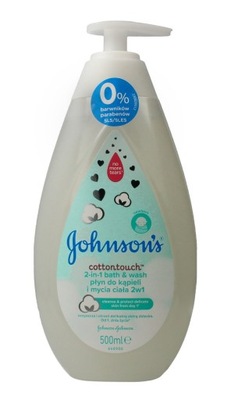 Johnson's Baby Cotton Touch Płyn do kąpieli i myci