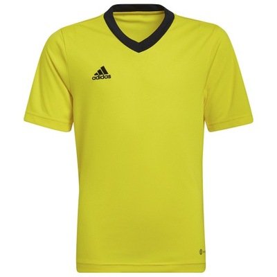 164 cm Koszulka adidas ENTRADA 22 JSY Y HI2127 żółty 164 cm