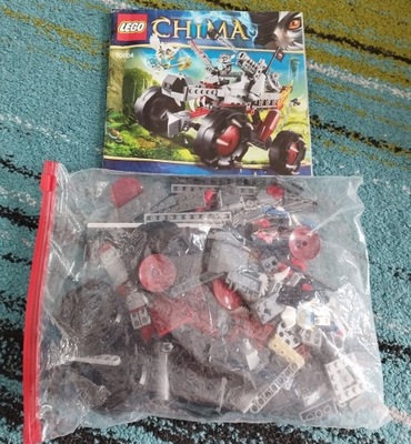 LEGO Chima 70129 Pojazd Lavertusa kompletny instrukcja