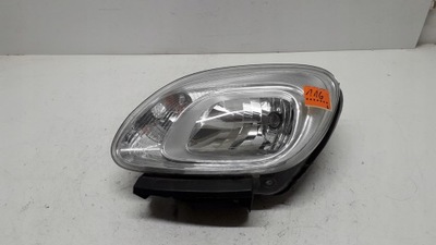 Fiat panda 3 iii 11- лампа левая передняя - стекло фото №1