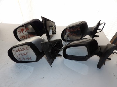 Ліва дзеркало 5 pin dacia dokker lodgy фото №1