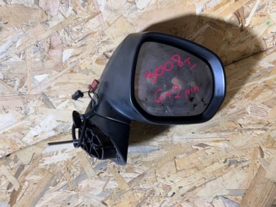 Дзеркало зовнішнє праве 8 pin кабелі 5008 3008 i фото №1