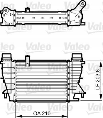 INTERCOOLER NISSAN NV200 FURGON / UNIVERSAL 1.5 DCI 1  