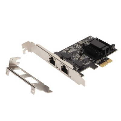 Karta sieciowa PCIe podwójny port RTL8125BG Chip