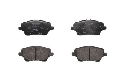 Тормозные колодки ferodo ds2500 fcp4612h ford fiesta 6 st фото №1