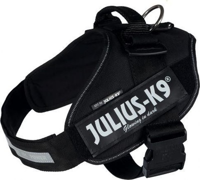 Szelki uprząż dla psa Julius K-9 BLACK L 63-85 cm 23-30kg