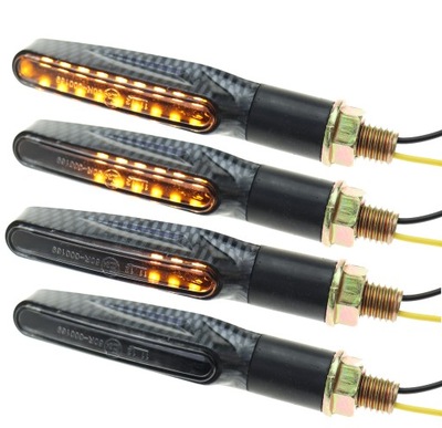 KIERUNKI KIERUNKOWSKAZY LED DIODA PŁYNĄCE 4 carbon