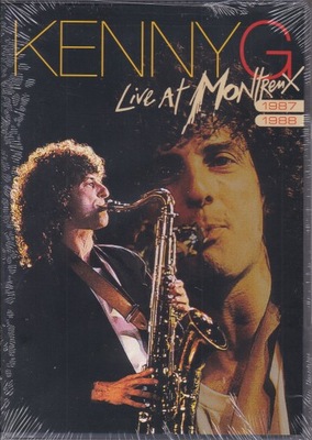 DVD- KENNY G- LIVE AT MONTREUX 1987 / 1988 (FOLIA)