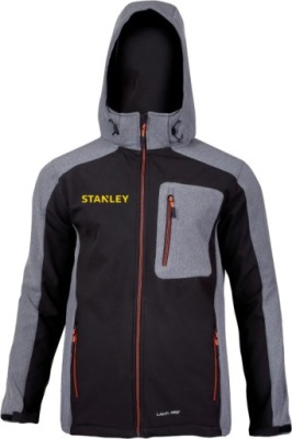 KURTKA SOFTSHELL Z KAPT. CZAR.-SZAR.-POM., XL, CE,