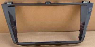 Рамка навигации vw tiguan allspace 16-24 r 5nn858069b oryg графитовая фото №1
