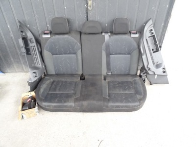 Citroen c4 ii b7 сиденья задняя пластики ремни фото №1