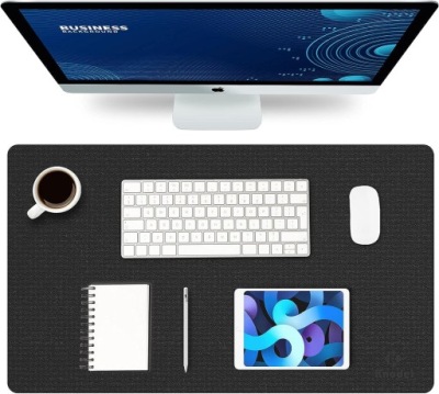 PODKŁADKA NA BIURKO 60 x 35 CM KNODEL CZARNA