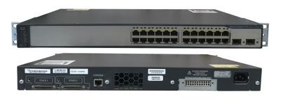 Switch Cisco WS-C3750V2-24PS-S R 24x 10/100 PoE