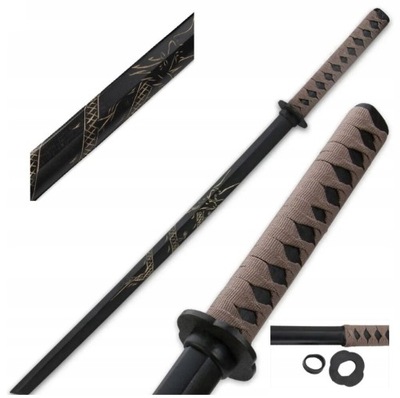 MIECZ KATANA SMOK BOKEN TRENINGOWY DREWNIANY BOKKEN WYTRZYMAŁY 100 CM 1807D