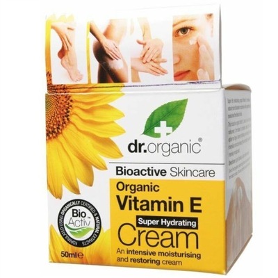 DR.ORGANIC Vitamin E krem do twarzy 50ml