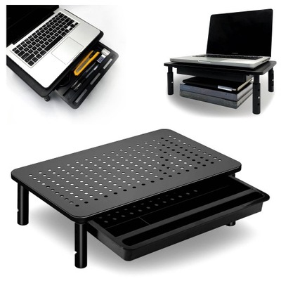 PÓŁKA PODSTAWKA POD MONITOR LAPTOP NA BIURKO REGULOWANA