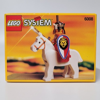 6008 Lego Castle Royal Knights Król System MISB 1995