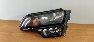 Skoda karoq suv левая лампа фара левый перед фото №1