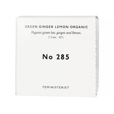 285 Green Ginger Lemon Organic - opak. uzupełniające 100g Teministeriet