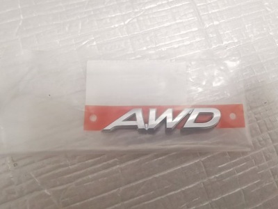 EMBLEMA PARTE TRASERA INSCRIPCIÓN AWD DE TAPA MAZDA CX-3 CX-5 CX-9  