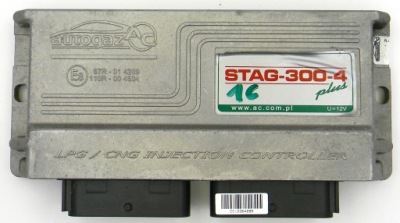 Stag-300-4 plus блок управления бортовой компьютер газа lpg фото №1