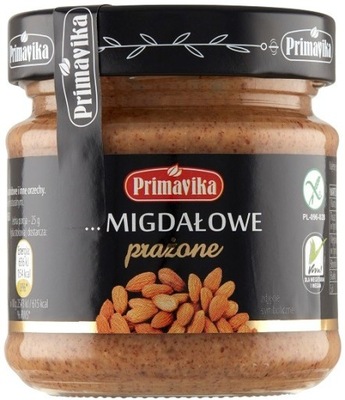 Masło migdałowe prażone 185 g