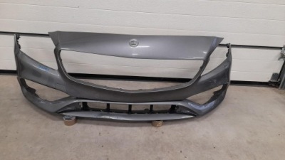 Бампер передний mercedes a -klasa w176 рестайлинг  amg фото №1