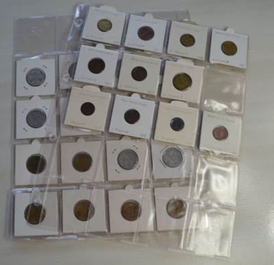 Niemcy - miks - zestaw 25 monet