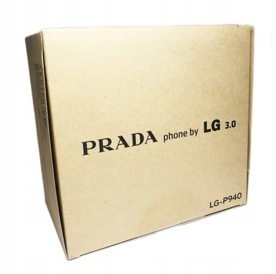 LG PRADA 3.0 P940 NOWY ZAPLOMBOWANY UNIKAT