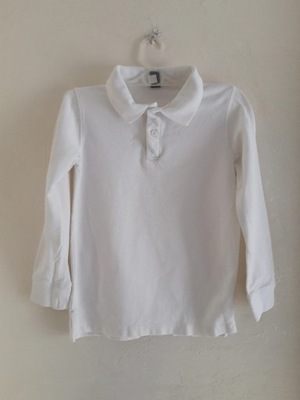 Biała koszulka polo z Zary