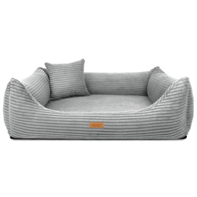 Legowisko ortopedyczne DENZOO RIMINI SZARE M 80x60 cm kojec sofa posłanie