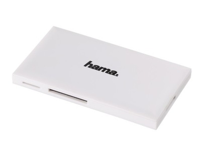 Hama CZYTNIK KART USB 3.0 SD/mSD/CF/MS,Biały