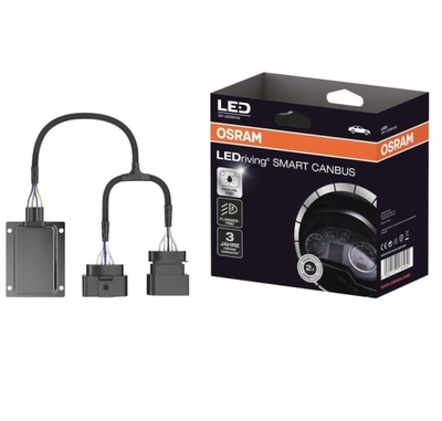 ADAPTADOR LEDRIVING SMART CANBUS OSRAM LEDSC02-1 H7-LED 12V 16W 2 PIEZAS  