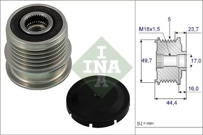 INA 535001110 EMBRAGUE ALT.  