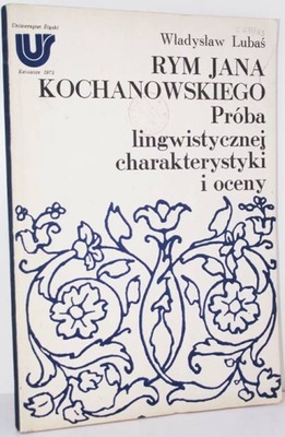 RYM JANA KOCHANOWSKIEGO PRÓBA LINGWISTYCZNEJ CHARA